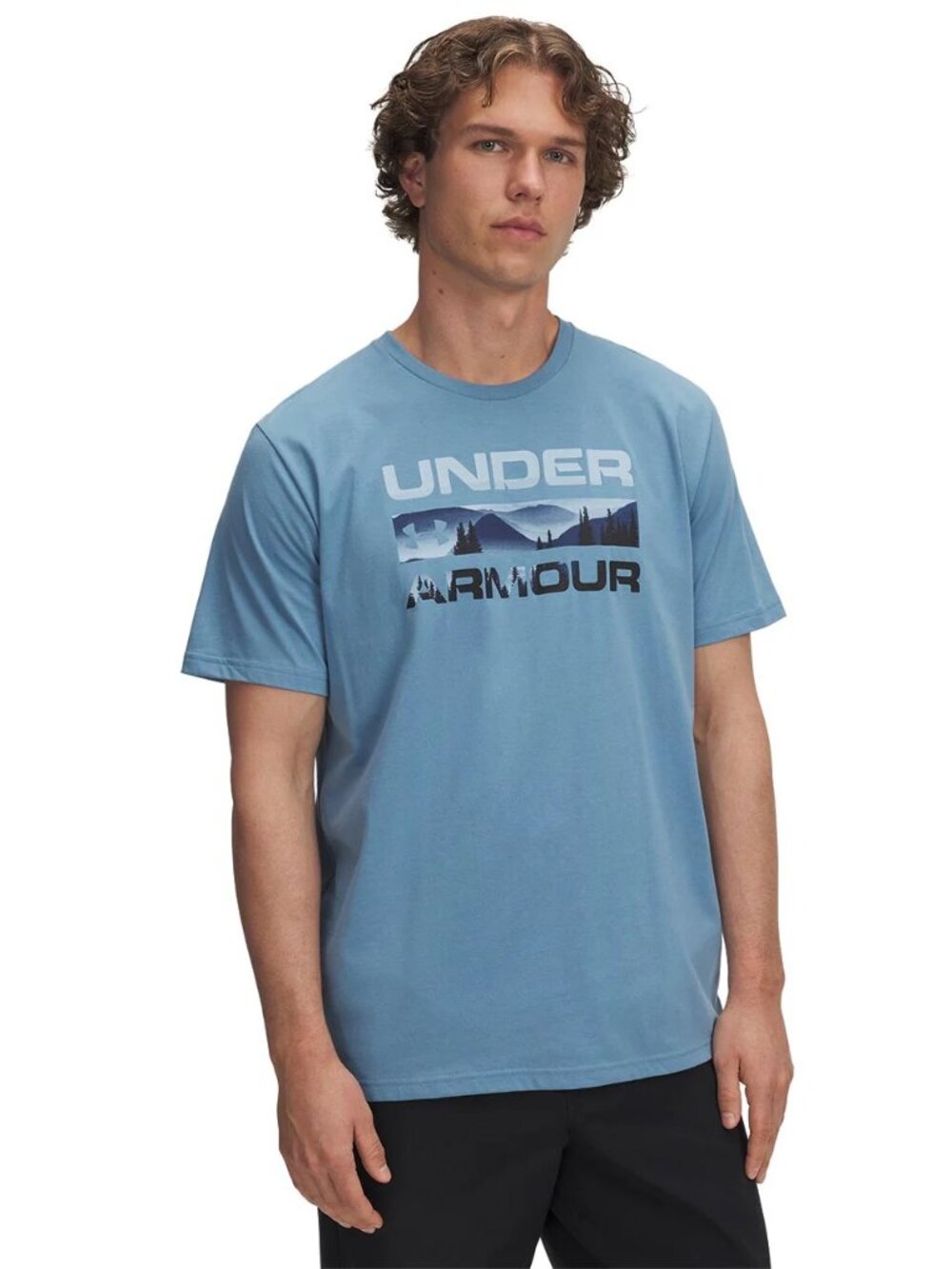 Under Armour Men's Stacked Logo Fill T-Shirt Size 2XL New